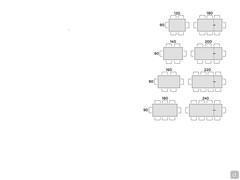 Hiroshi Table - Table seats scheme