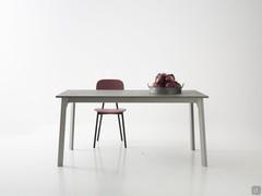 Basil Young everyday use kitchen table, rectangular version 140 x 80 cm