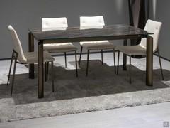 Extendable ceramic dining table Albert