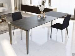 The Freddie table can also become an elegant living area table