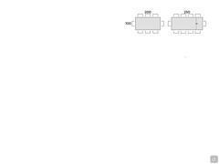 Blossom table - Table seats scheme