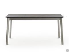 Basil extending table, rectangular 160 x 90 cm size