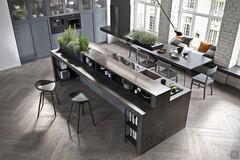 Central kitchen island, the perfect solution for an open space