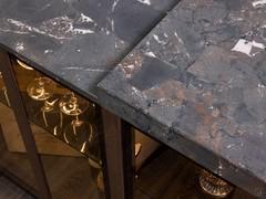 Infinity marble top with double height