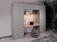 Aliant 02 entrance wardrobe with desk