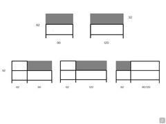 Input Riva - models and dimensions