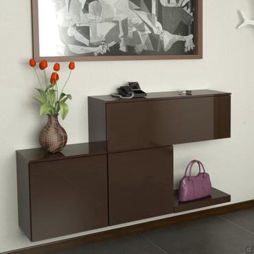 Plan 01 is a hanging sideboard for the entrance hall 