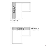 Pacific wardrobes custom measurements - Max depth reduction (16 cm for wardrobes with structure 43,5 cm deep and 32 cm for wardrobes with structure 59,5 cm deep)