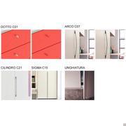 Tilt d.47,8 hinged wardrobe: Opening type