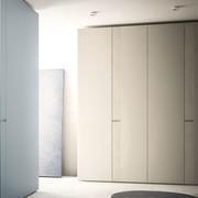 Slice is a hinged wardrobe with decorative band available with up to 6 doors