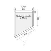 Player Terminale wardrobe with bevelled edge - specific measurements