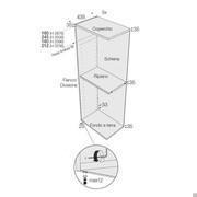 Pacific shoe-closet wardrobe - Specific measurements