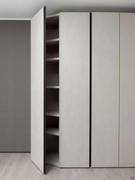 Pacific terminal wardrobe element with internal shelves