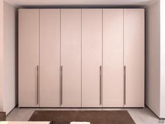 Neptune Lounge wardrobe with folding or hinged doors, modular by combining modules of different widths