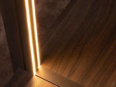 Built-in LED light, available as Optional to complete the internal lighting 