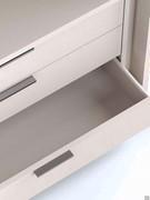 Interior drawers with matching bottom