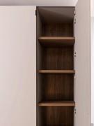 Module equipped with additional shelves. Wooden shelves with a thickness of 3.5 cm