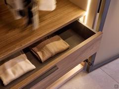 Detail of the chest of drawers inside the Arctic Wide, it can be purchased in the dedicated product card