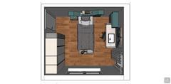 3D design - floor plan