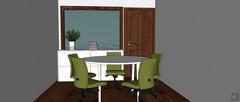 Office 3D Design - view small meeting room