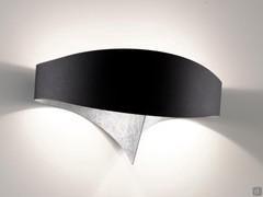 Lampada applique Linfa in metallo Nero