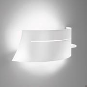 Lamp Roundabout - white metal wall sconce model