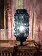 Art Nouveau style blown glass table lamp Japan 