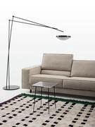 Floor lamp Effimera which allows you to adjust the height of the diffuser