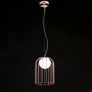 Jengo lamp with copper metal cage