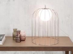 Jengo lamp with metal cage