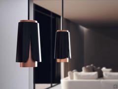 Pendant lamp for kitchen peninsula Tulipa by Prandina