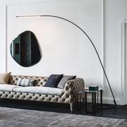 Lampo modern floor arc lamp by Cattelan