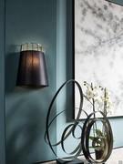 Fabric wall sconce Sofia by Cantori