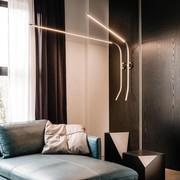 Fisherman arch-shaped adjustable LED wall lamp by Cattelan, discrete design allows you to position this light anywhere