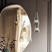 Glass pendant lamp Melody by Cattelan - lampshade model E