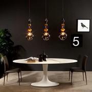 Pandora lamp ideal for positioning on tables with modern design