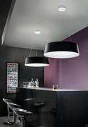 Oxygen LED lamp with black lampshade