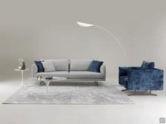 Diphy arched floor lamp - ideal in a modern and elegant living room