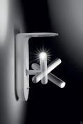 Close-up of the adjustable 1NIGHT-2NIGHTS wall light