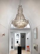 Chandelier with crystal pendants Minigiogali in the classic version with chain