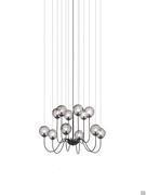 Puppet in 12-light chandelier pendant version