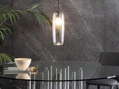 Pendant lamp with dimmable bulb Bio-S by Bonaldo and with painted metal frame