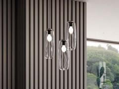 Pendant lamp with dimmable bulb Bio-S in the version with three diffusers