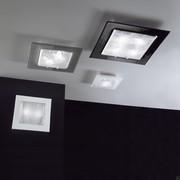 Glass ceiling lamp Mathias available in four sizes in ceiling and wall sconce models