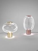 Table lamps Riflesso with diffuser in shapes 1 and 2