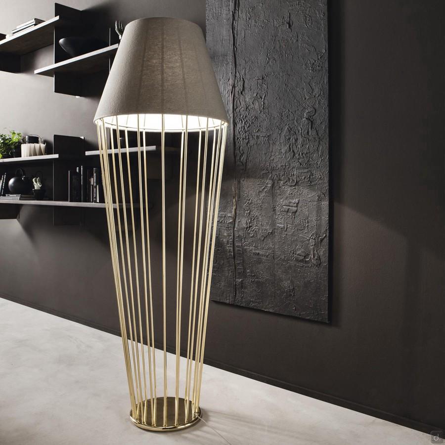 Sofia lamp in the model with high lampshade