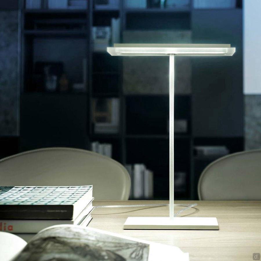 Dublight white LED desk lamp