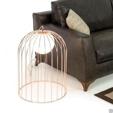 Jengo designer copper lamp