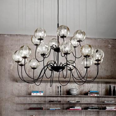 Modern chandelier chandelier Puppet by Vistosi