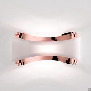 Papillon ribbon shaped wall lamp